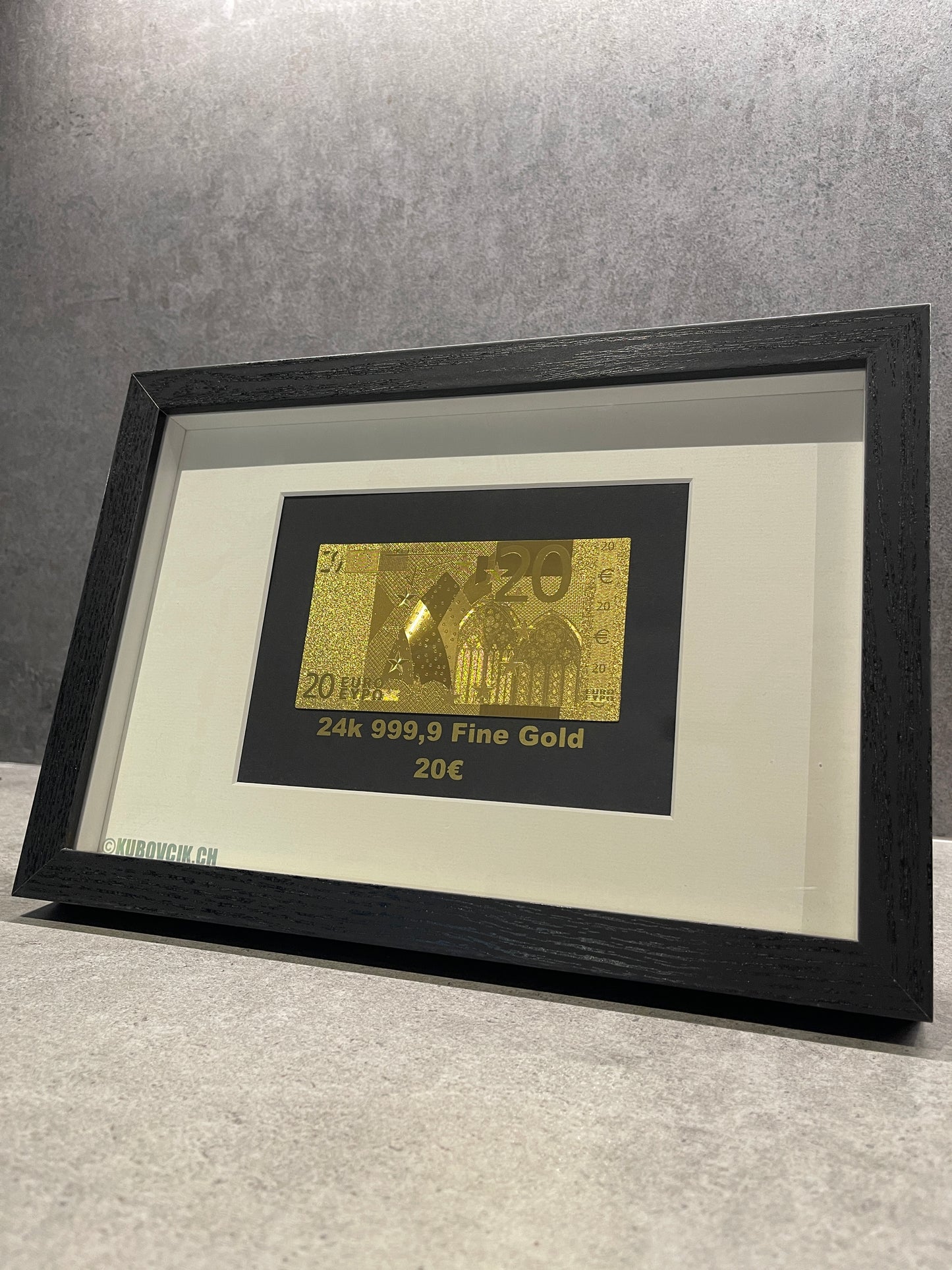 20€ 24k Gold Plated Frame