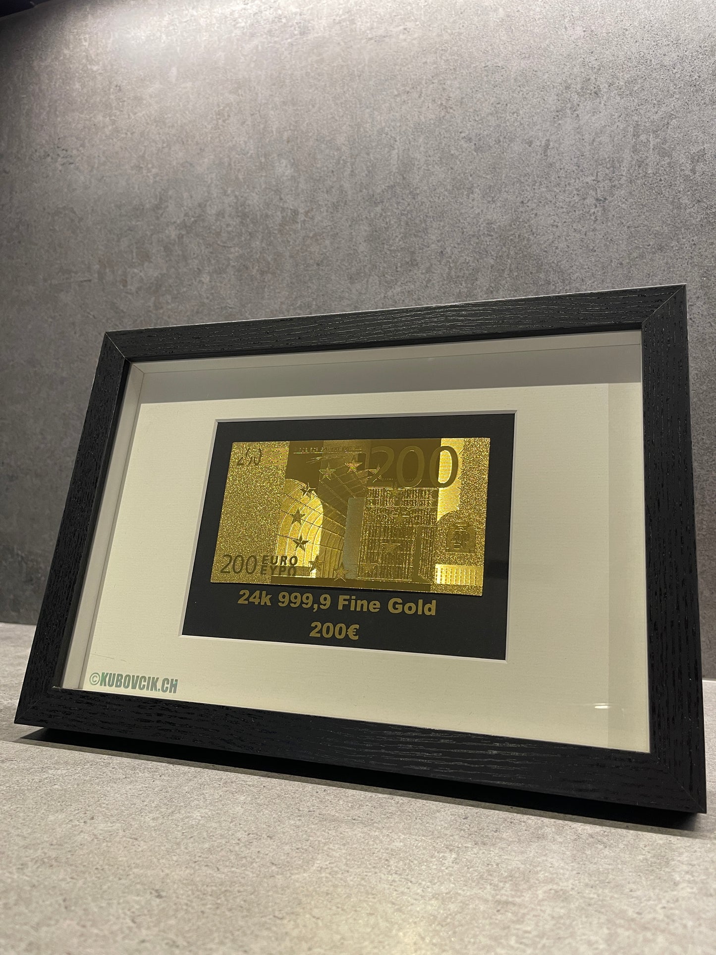 200€ 24k Gold Plated Frame