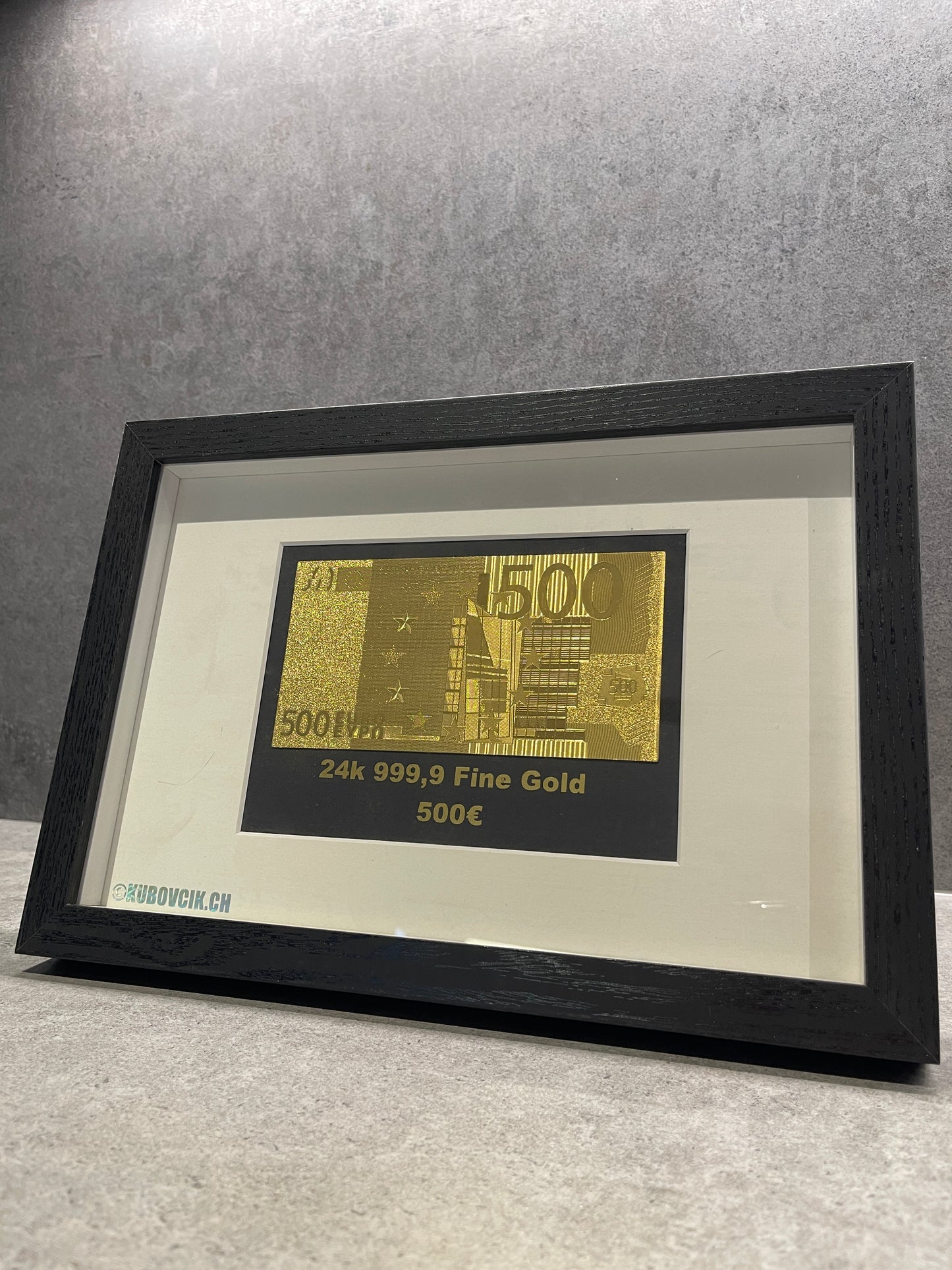 500€ 24k Gold Plated Frame
