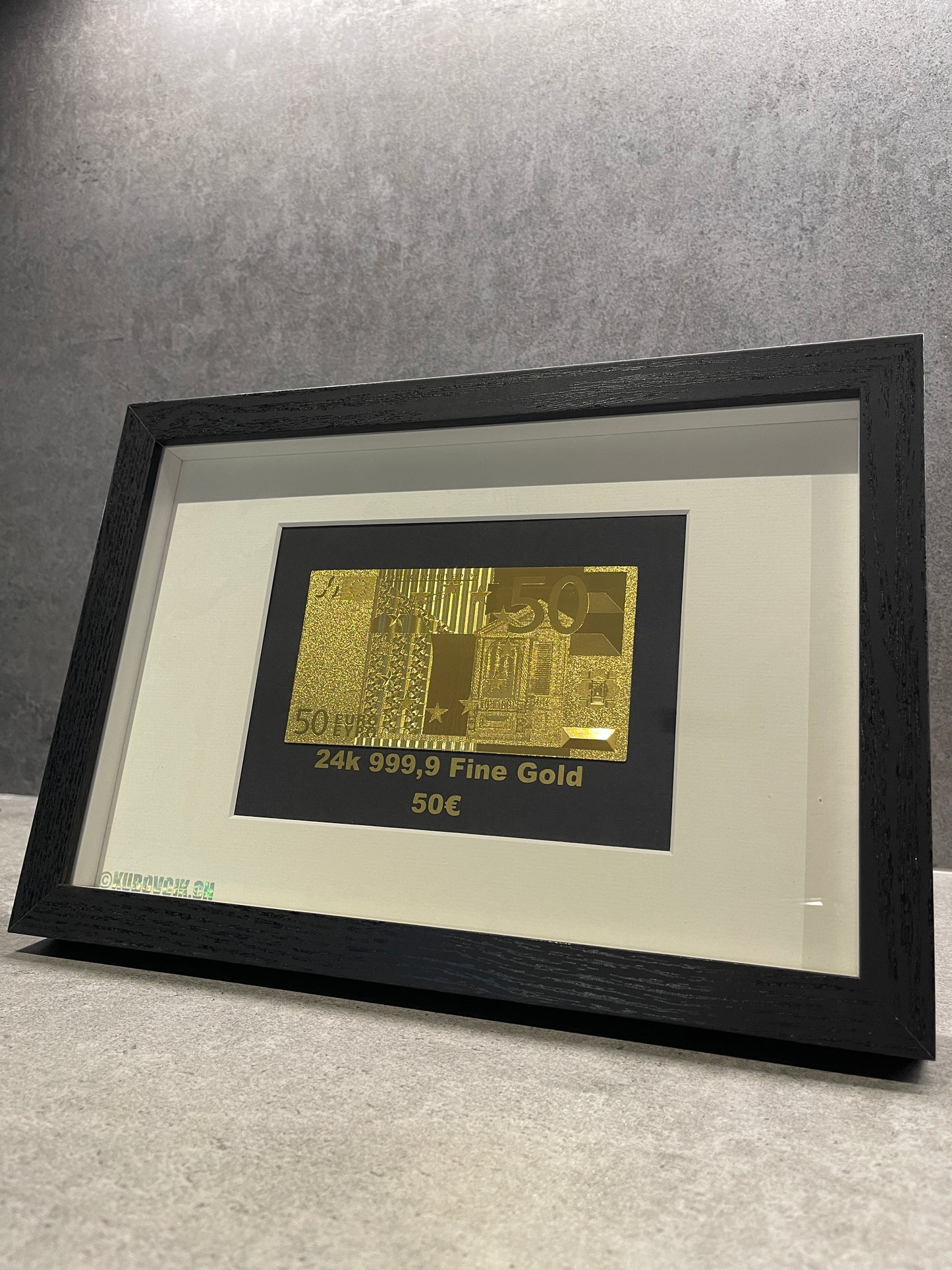 50€ 24k Gold Plated Frame