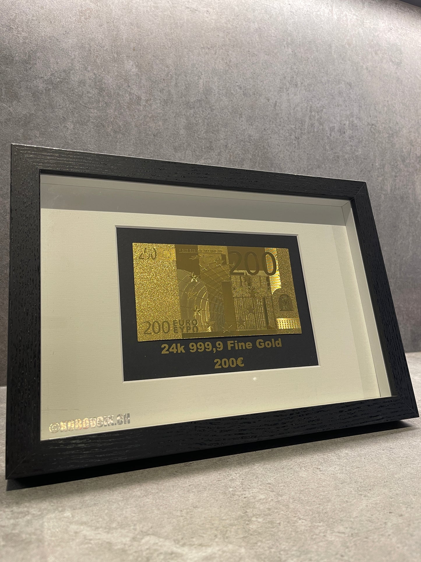 200€ 24k Gold Plated Frame