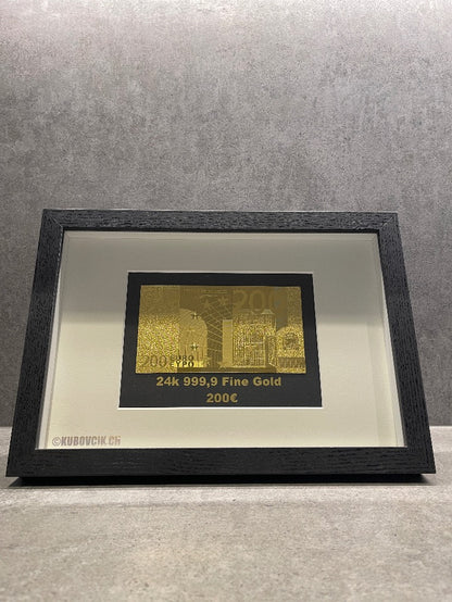 200€ 24k Gold Plated Frame