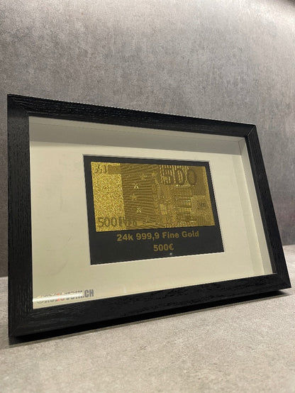 500€ 24k Gold Plated Frame