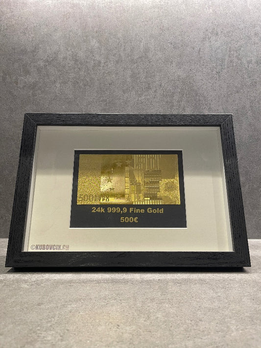 500€ 24k Gold Plated Frame
